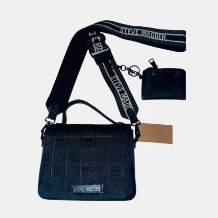 Bolso con Monedero y Strap Grabado